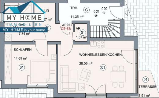 Wohnung kaufen Mertesdorf gross 3a6ygdt75xbz