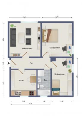 Wohnung mieten Zella-Mehlis gross w93grkc1bst0