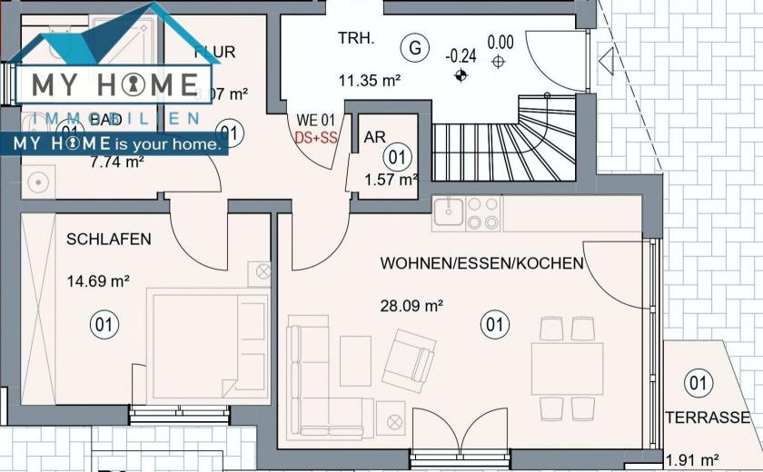 Wohnung kaufen Mertesdorf max 3a6ygdt75xbz